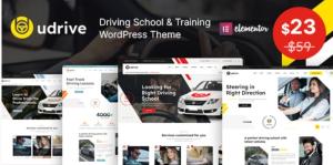 Udrive - Driving School WordPress Theme
